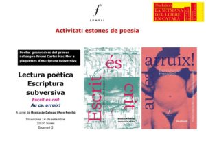 Recital d'escriptura subversiva